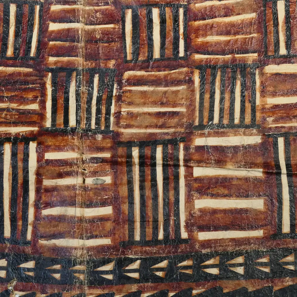 Old Tongan Tapa cloth, Image 1++